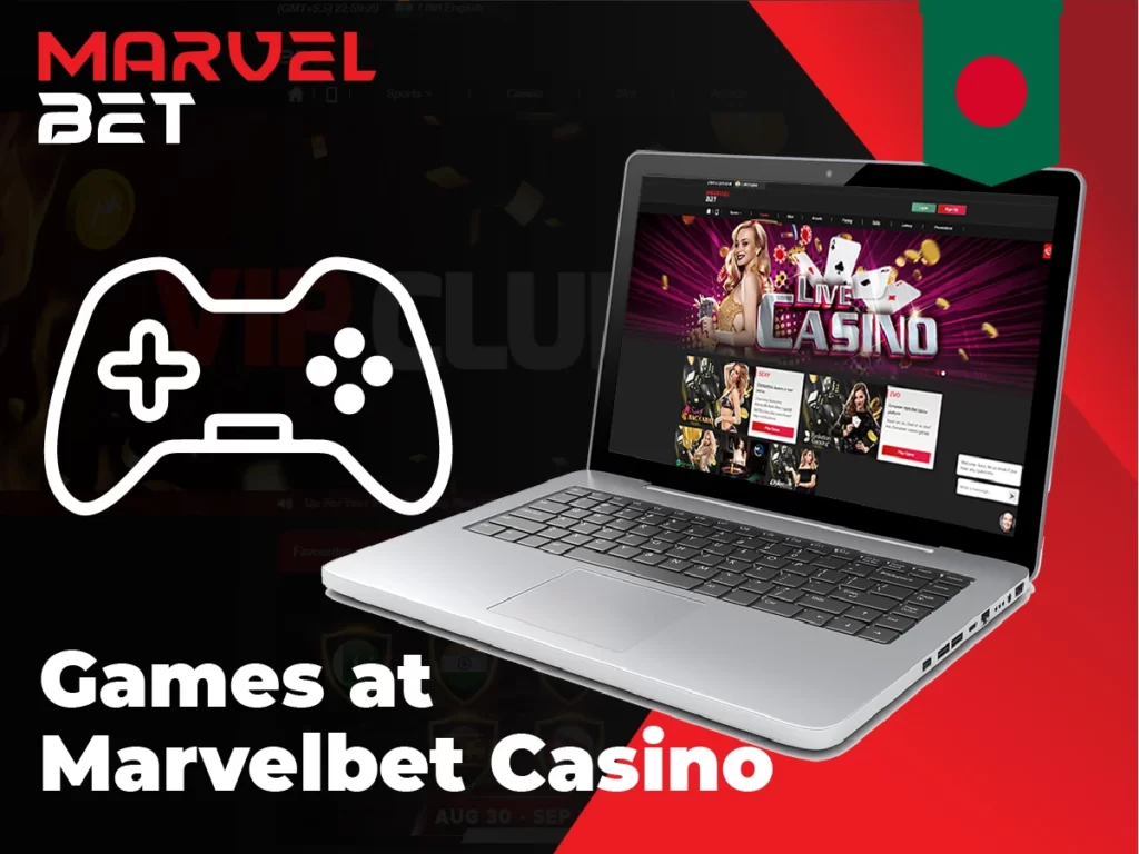 Games at Marvelbet casino