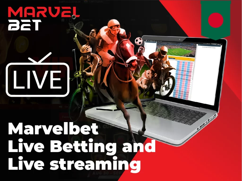 Live betting and live streaming